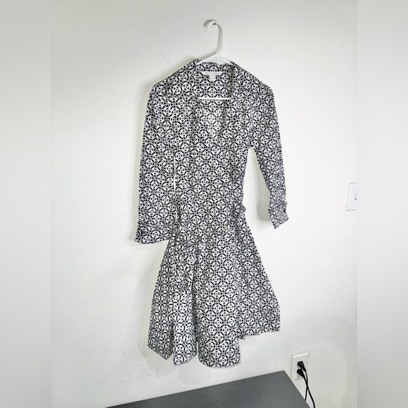 Diane Von Furstenberg Jadrian Floral Wrap Pleated Dress - Picture 2 of 8